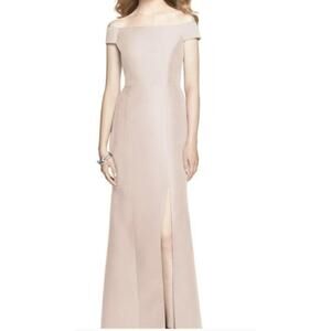 Alfred Sung Champaign Trumpet   Bridesmaids dress / Evening Gown Size 12 NWOT